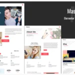 Mashura - Portfolio Elementor Template Kit