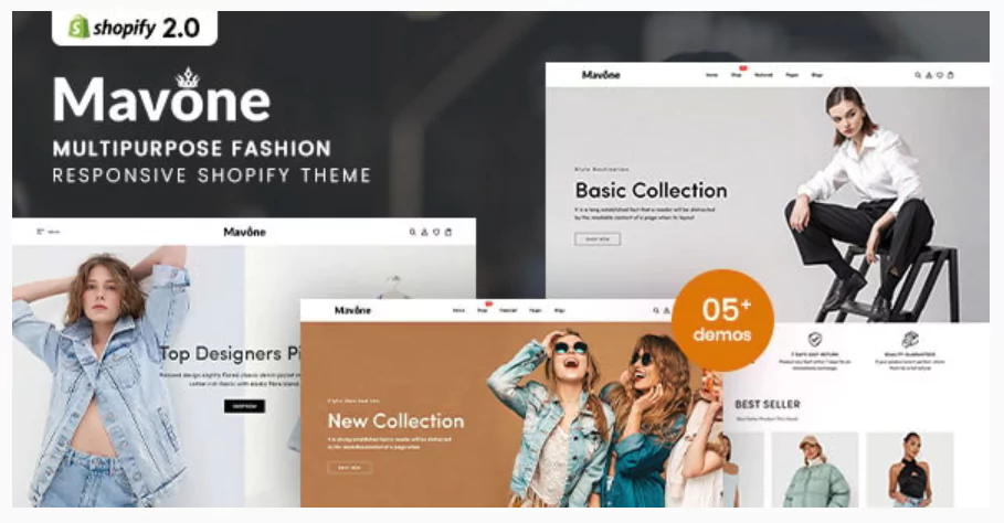 Mavone - Multipurpose Shopify Theme for Fashion Mavone - Multipurpose Shopify Theme for Fashion