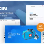 Medikin - Medical Equipment Responsive Shopify 2.0 Theme