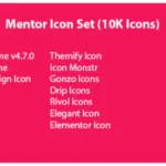 Mentor Icon Pack for Elementor Page Builder