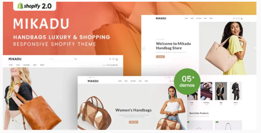 Mikadu - Handbags Luxury & Shopping Clothes Shopify Theme