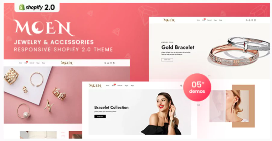 Moen - Jewelry & Accessories Responsive Shopify 2.0 Theme