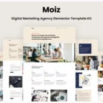 Moiz - Digital Marketing Agency Elementor Template Kit