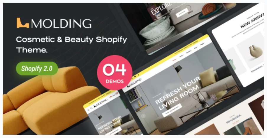 Molding - Modern Interior and Decoration Shopify Theme OS 2.0