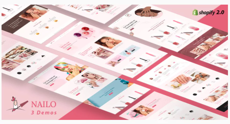 Nailo - Cosmetics Shop Shopify Theme