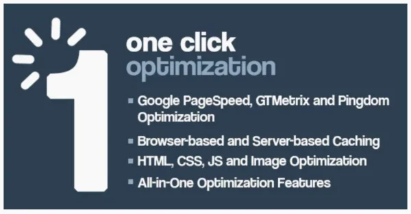 One Click Optimization - WordPress Speed & Performance