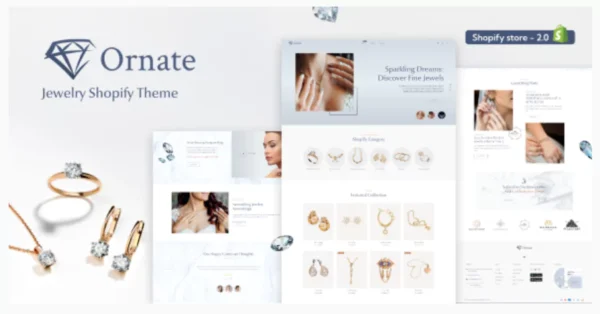 Ornate - Jewellry Store Shopify Theme