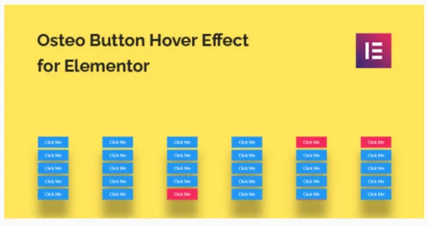 Osteo Button Hover Effect for Elementor