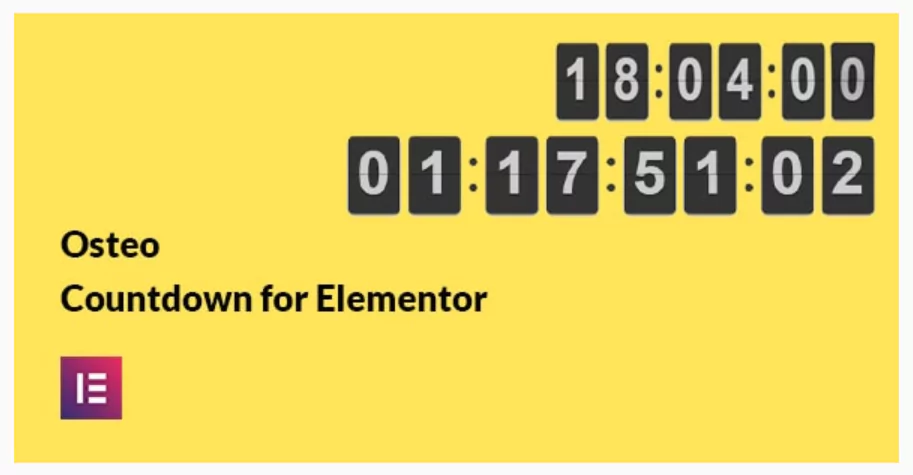 Osteo Countdown for Elementor