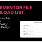 PPT - File Download List Elementor Widget