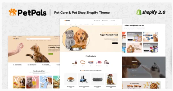 Pet pals - Pet Store Shopify Theme