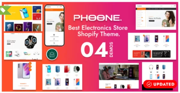 Phoone – Electronics Store Shopify Theme OS 2.0