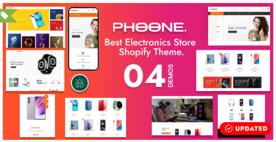 Phoone – Electronics Store Shopify Theme OS 2.0