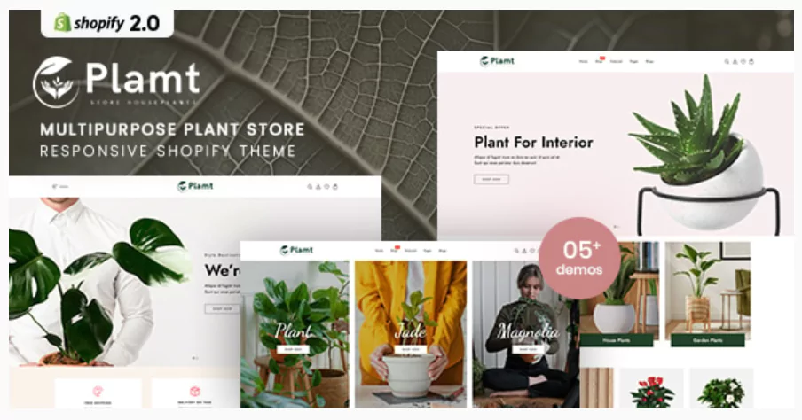 Plamt - MultiPurpose Plant Store Shopify 2.0 Theme