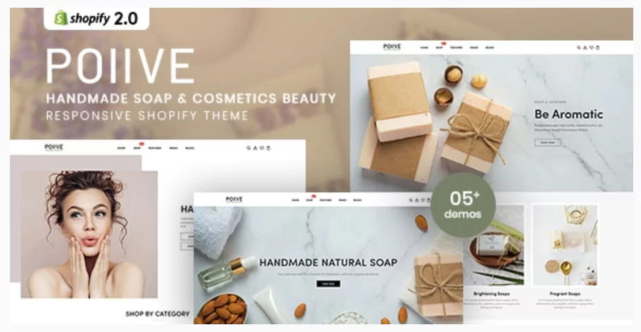 Polive - Handmade Soap & Cosmetics Beauty Shopify Theme