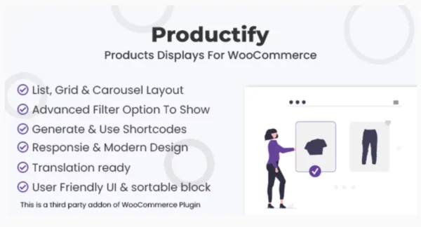 Products Displays For WooCommerce - Productify