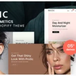 Protic - Organic Cosmetics Responsive Shopify Theme