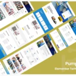 Pumpman - Plumbing Service Elementor Template Kit