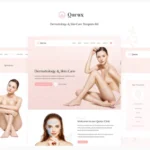 Qurux - Dermatology & Skin Care Elementor Template Kit