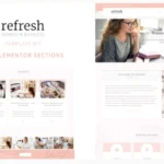 Refresh - Women in Business Elementor Template Kit