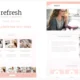 Refresh - Women in Business Elementor Template Kit