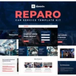 Reparo - Car Service Elementor Template Kit