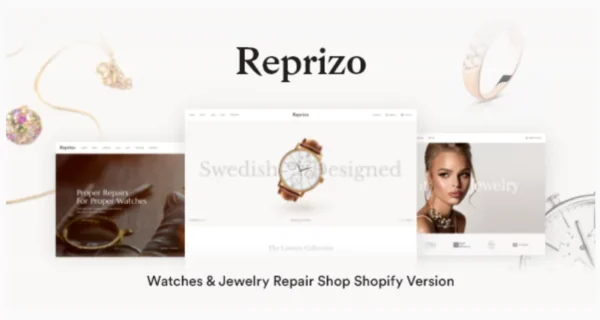 Reprizo - Jewelry & Watch Store Shopify Theme