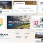 Retrave | Travel & Tour Agency Elementor Template Kit