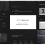 Riverflow - Creative Portfolio Elementor Template Kit