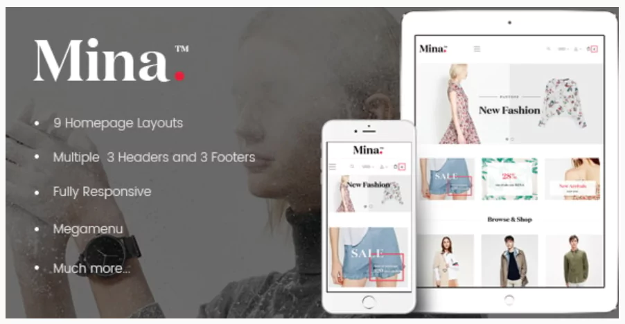 ST Mina Shopify Theme