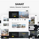 Sanat - Industry Elementor Template Kit