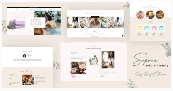 Sapone - Handmade Soap Shopify Theme
