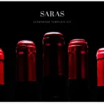 Saras - Wine Template Kit