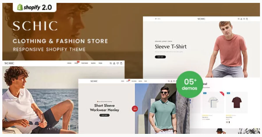 Schic - Clothing & Fashion Responsive Shopify 2.0 Theme