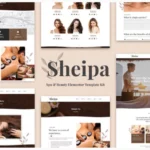 Sheipa - Spa & Beauty Elementor Template Kit