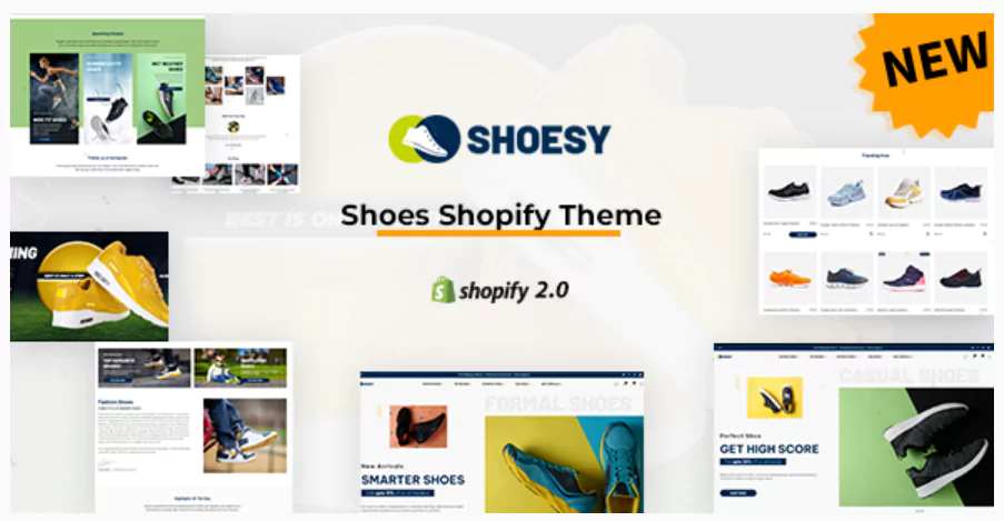 Shoesy - Footwear, Shoes Store Shopify Theme