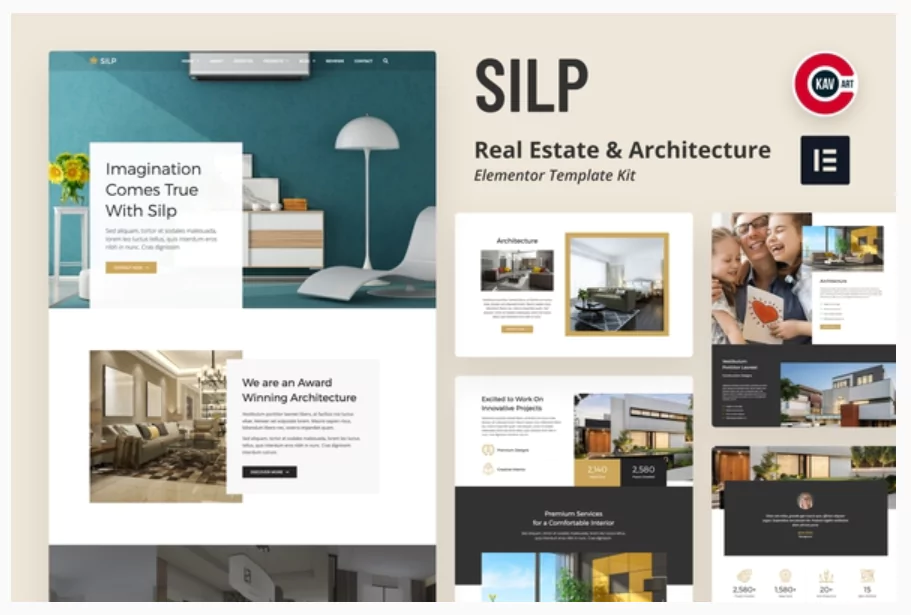 Silp - Real Estate & Architecture Template Kit