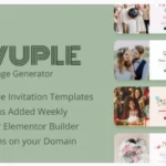 Silvuple - Online Invitations Maker (Addon For Elementor)