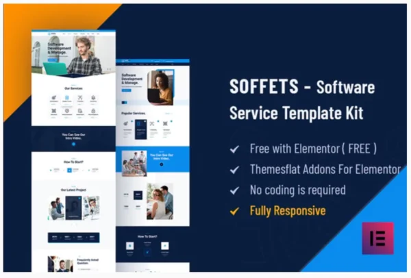 Soffets - Software & IT Service Elementor Template Kit