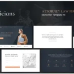 Solicians – Attorney Law Firm Elementor Template Kit