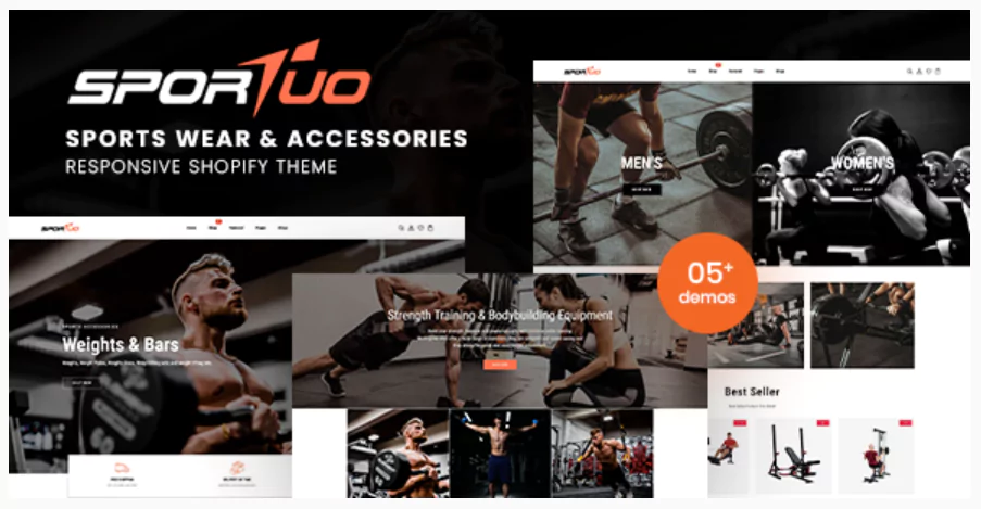 Sportuo - Sports Wear & Accessories Responsive Shopify Theme