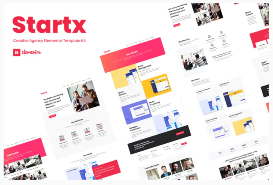 Startx - Creative Agency Elementor Template Kit