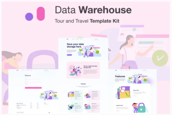 Stroranger - Data Warehouse Elementor Template Kit