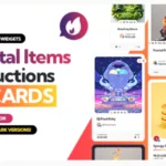 Struninn - Digital Items and Auctions - UI Cards for Elementor