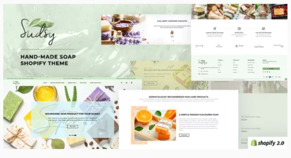 Sudsy - Handmade Shopify Theme