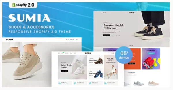 Sumia - Shoes & Accessories Responsive Shopify 2.0 Theme