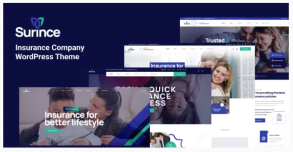 Surince - Insurance Company WordPress Theme