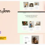 Sustainable Jenn - Eco Lifestyle Blog WordPress Theme