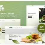 Teaget - Tea Shop & Organic Store Responsive Shopify 2.0 Theme