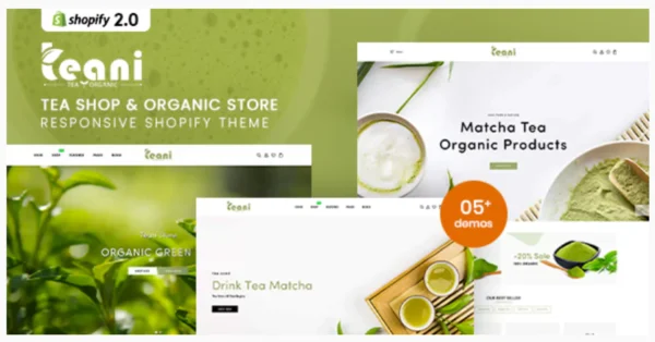 Teani - Tea Shop & Organic Store Responsive Shopify Theme